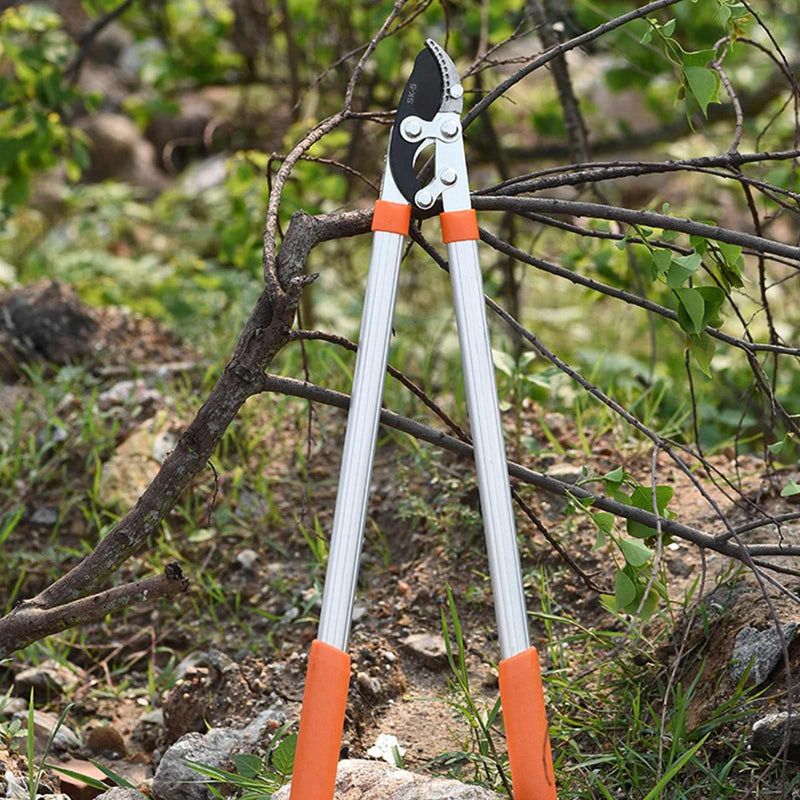 Hocheffiziente Amboss-Gartenschere