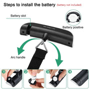 digital luggage scale, view 6 - MRSLM
