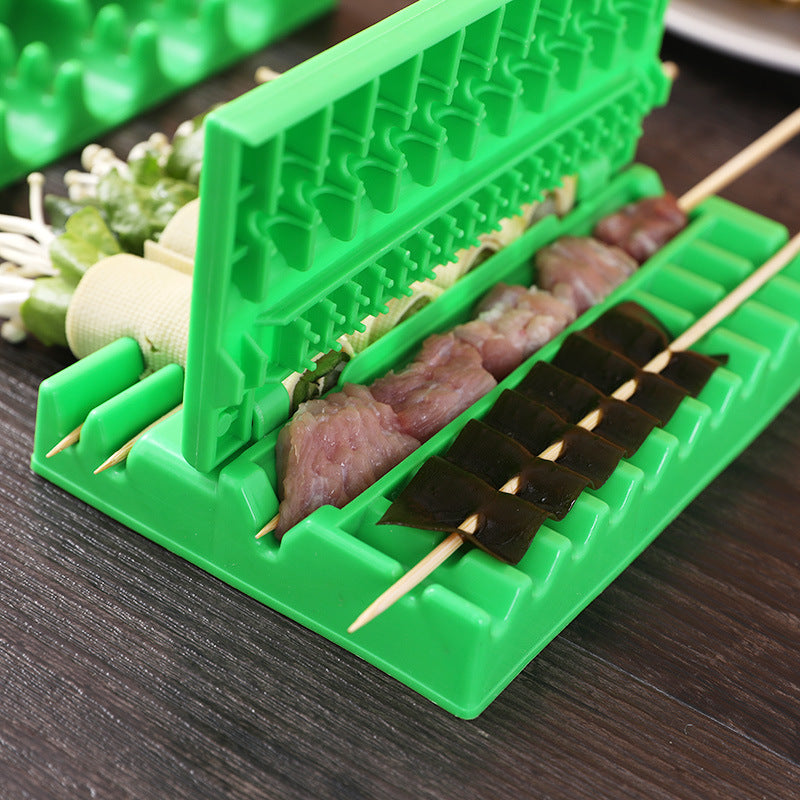 Espetos multifuncionais para churrasco