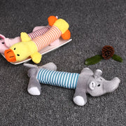 Squeaky plush dog toy, view 6 - MRSLM