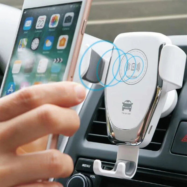 10W Qi Wireless Fast Charger Car Mount for Mobile Phones