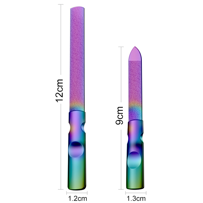 stainless steel double-sided nail file, view 12 - MRSLM