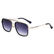 vintage square oversized sunglasses, view 4 - MRSLM