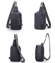 canvas crossbody bag, view 7 - MRSLM