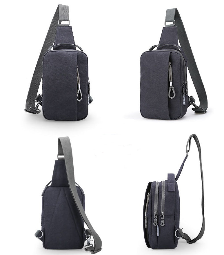 canvas crossbody bag, view 7 - MRSLM