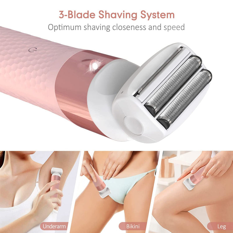 3-in-1 electric shaver for women, view 5 - MRSLM