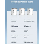 portable ultralight air pump, view 16 - MRSLM