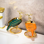 ceramic soap rack with drainage, view 9 - MRSLM