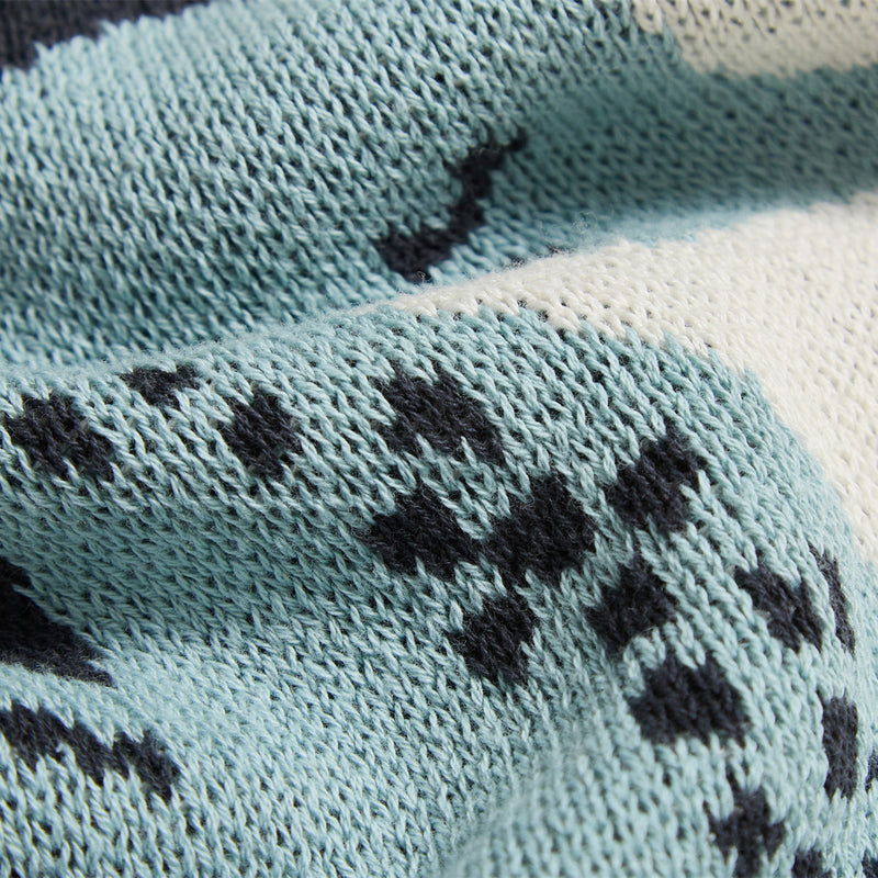 cute sea horse cotton blanket, view 8 - MRSLM