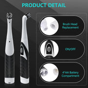 multifunctional sonic scrubber cleaning tool, view 6 - MRSLM