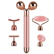 5-in-1 rose quartz face massager wand, view 9 - MRSLM