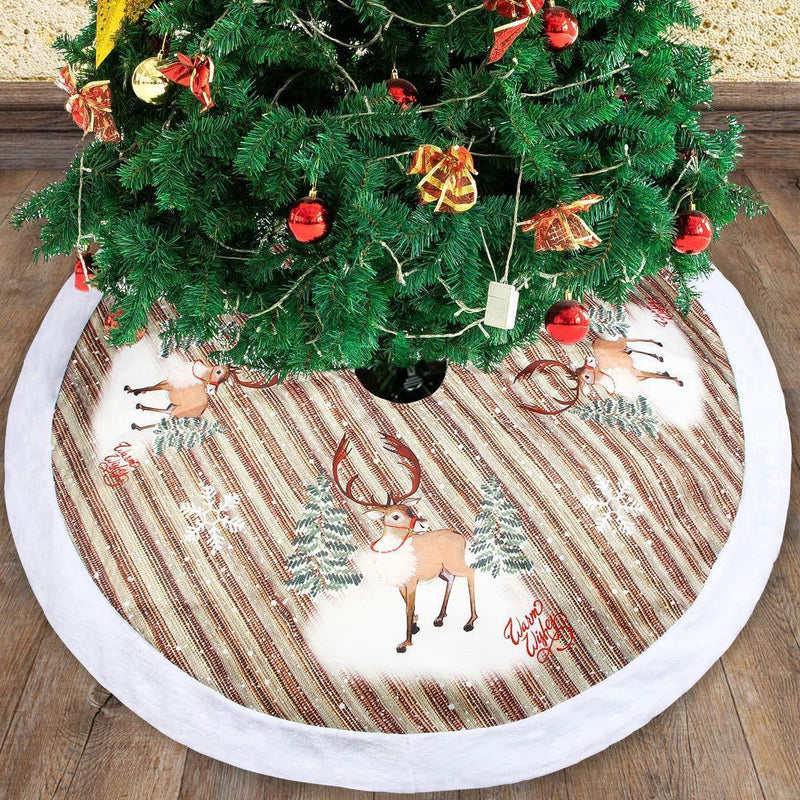 Christmas tree skirt 98cm, view 2 - MRSLM