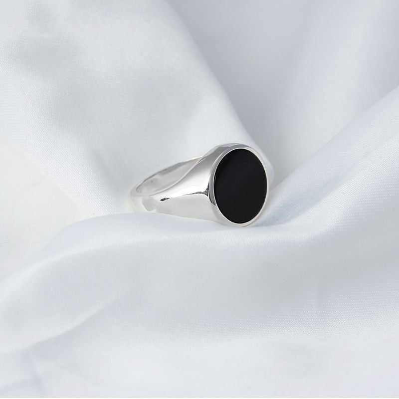 Fashion Sterling Silver Agate Ring