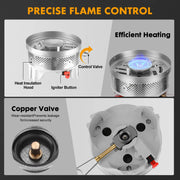 portable backpacking stove, view 6 - MRSLM