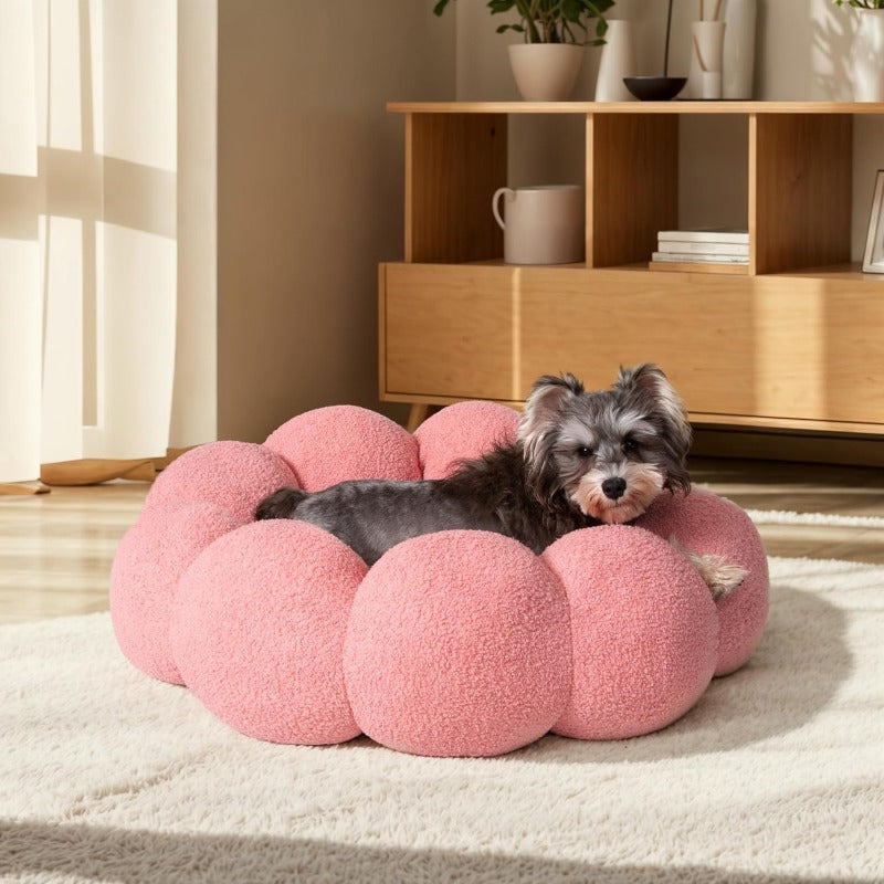 calming flower dog bed, view 7 - MRSLM