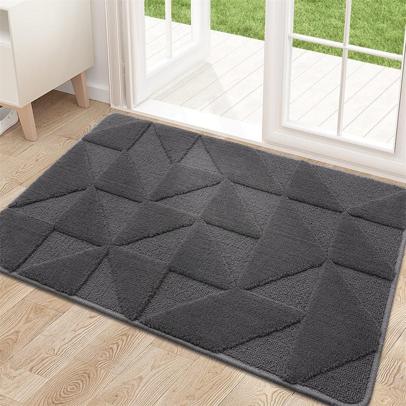 geometric non-slip door mat - MRSLM