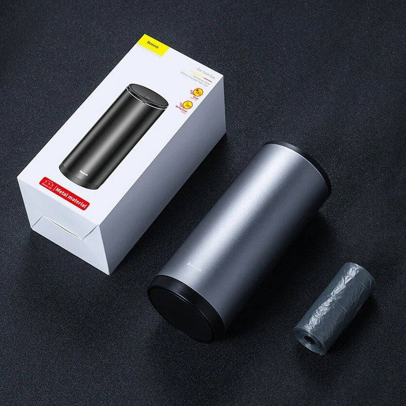 compact alloy car and office trash bin, view 7 - MRSLM
