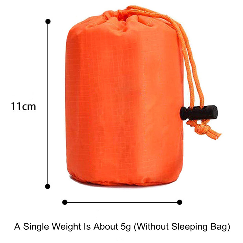emergency blanket thermal sleeping bag, view 7 - MRSLM