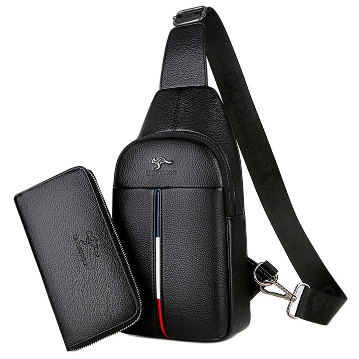 Casual Men's Small Backpack Chest Bag
