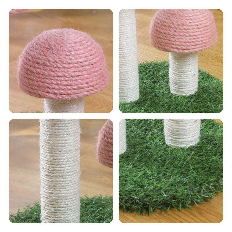 mushroom cat climbing frame, view 12 - MRSLM