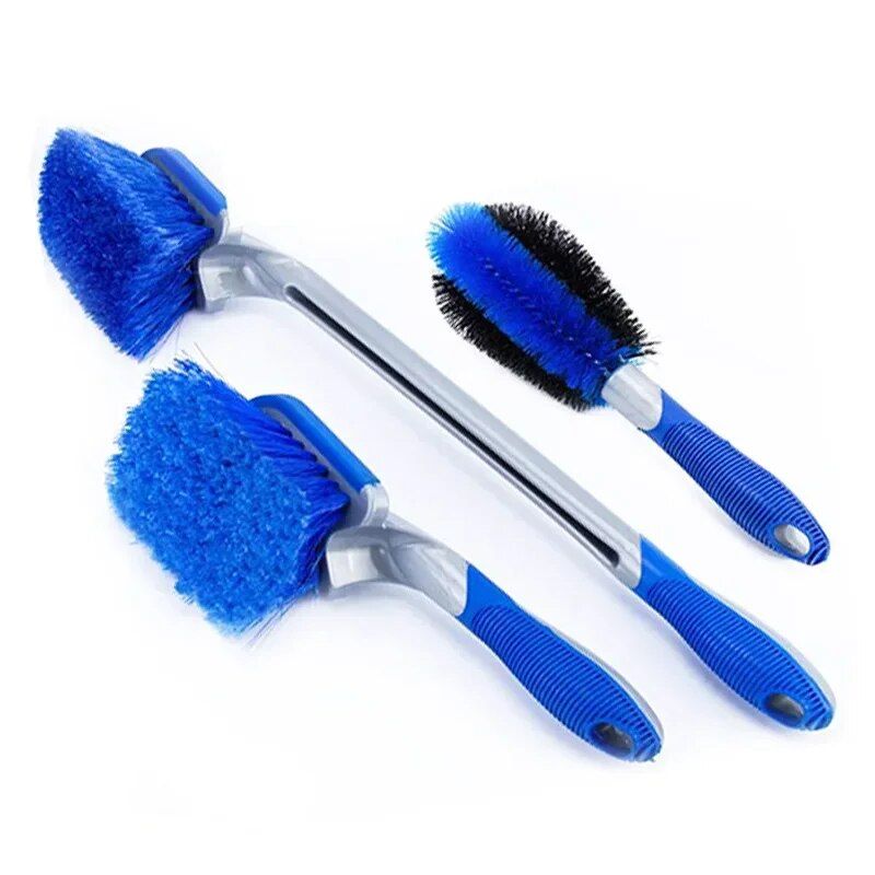 multi-functional car tire and wheel cleaning brush - MRSLM