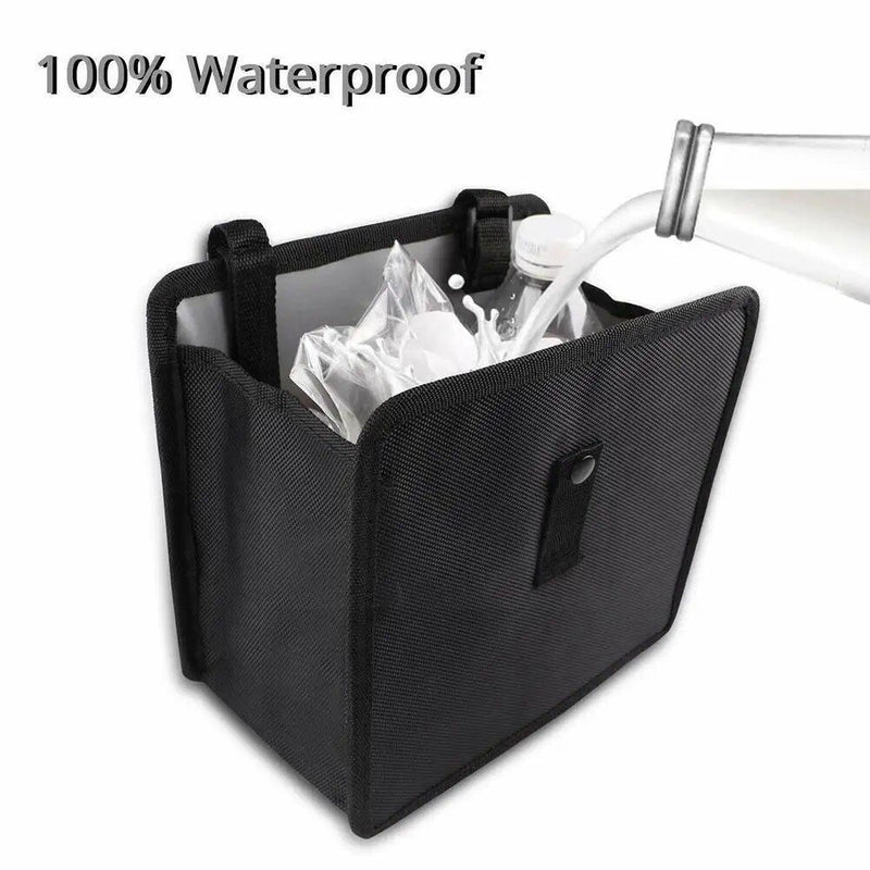 waterproof car trash organizer, view 6 - MRSLM