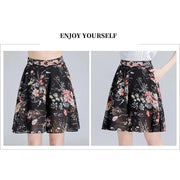 chiffon wide leg shorts skirt, view 22 - MRSLM