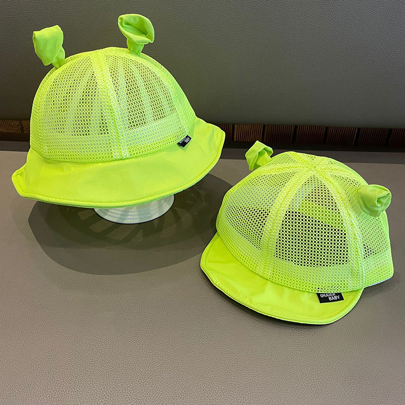 green cartoon baby hat, view 12 - MRSLM