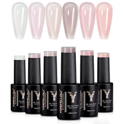 sheer pastel gel nail polish kit - MRSLM