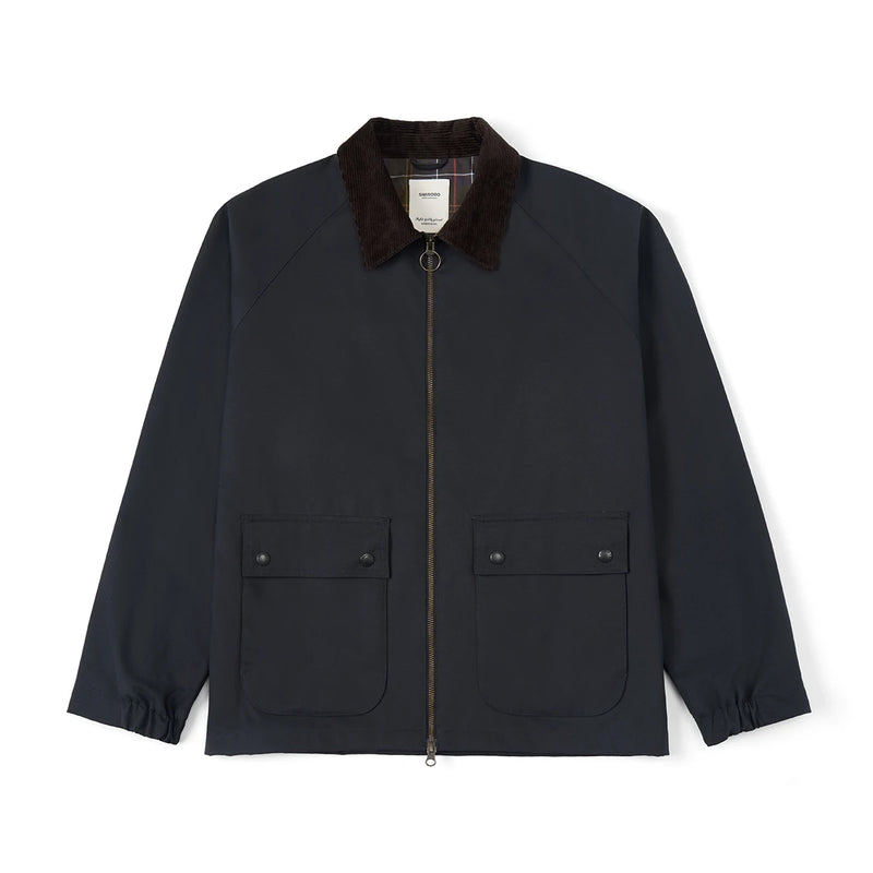 men's oversized cotton cargo jacket, view 2 - MRSLM