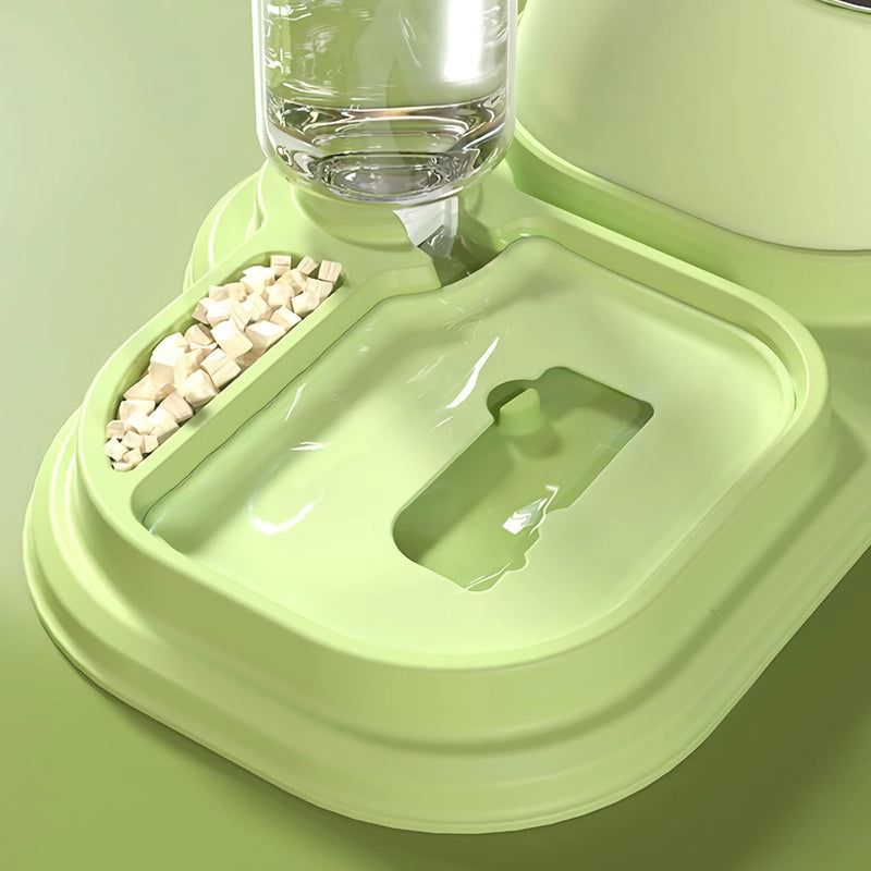 automatic pet water dispenser and slow food bowl, view 10 - MRSLM