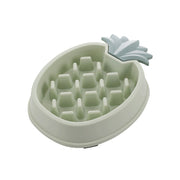 pineapple shape dog slow feeder bowl, view 3 - MRSLM
