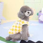 plaid winter dog coat - MRSLM