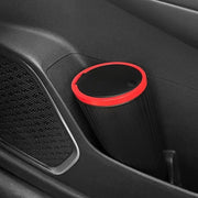 compact car trash can with click-open cover, view 5 - MRSLM