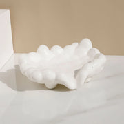 ceramic cloud drain soap dish, view 4 - MRSLM