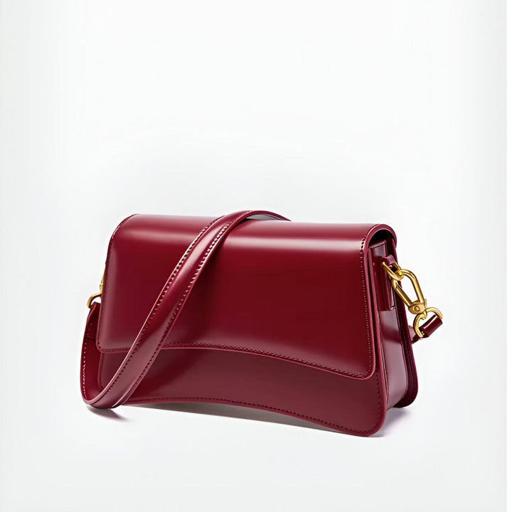 Genuine Leather Vintage Shoulder Bag for Women – High-Quality Underarm Handbag