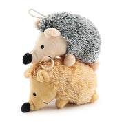 squeaky hedgehog plush dog toy, view 7 - MRSLM