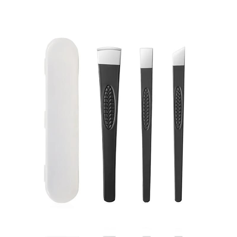 stainless steel pedicure tool set, view 2 - MRSLM