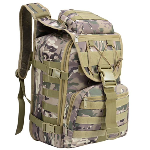 multifunctional tactical camping backpack, view 4 - MRSLM