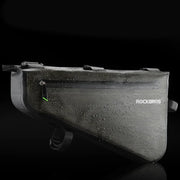 rainproof triangle bike bag, view 3 - MRSLM