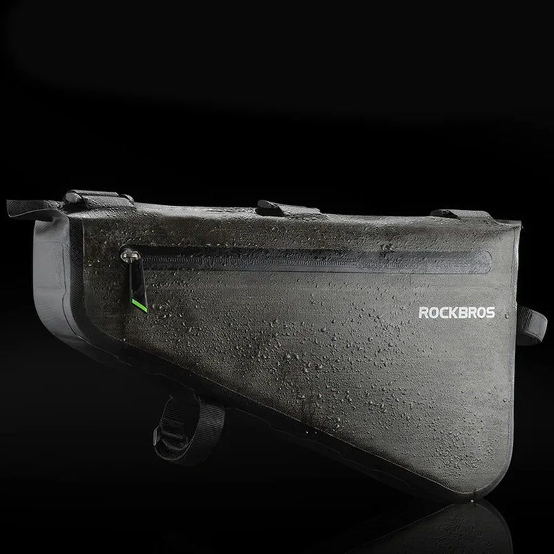rainproof triangle bike bag, view 3 - MRSLM