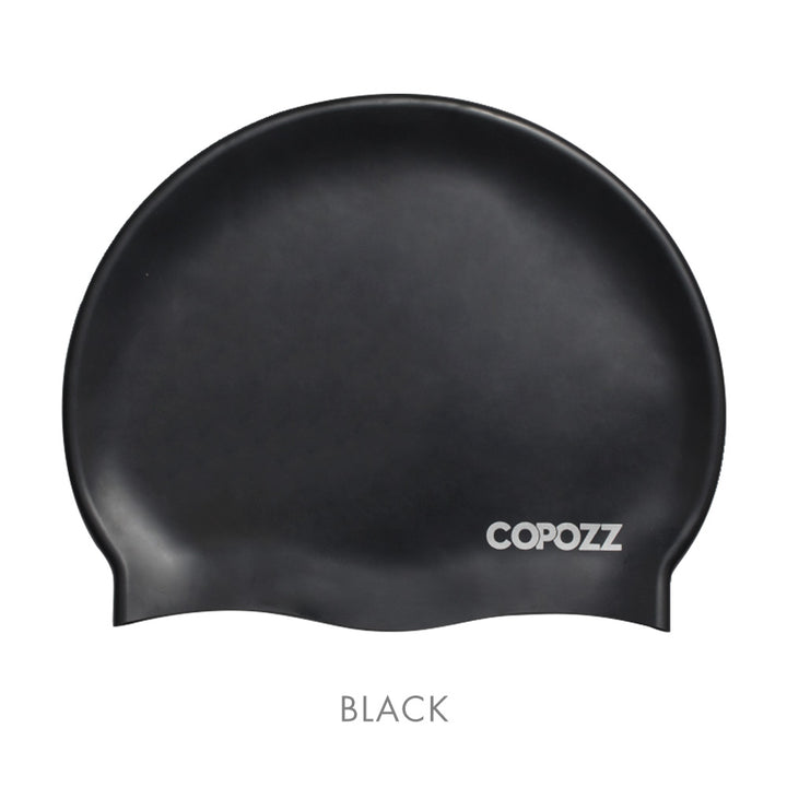 Waterproof Silicone Swim Cap for Long Hair with Ear Protection