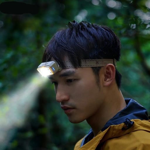 rechargeable headlamp with induction sensor - MRSLM