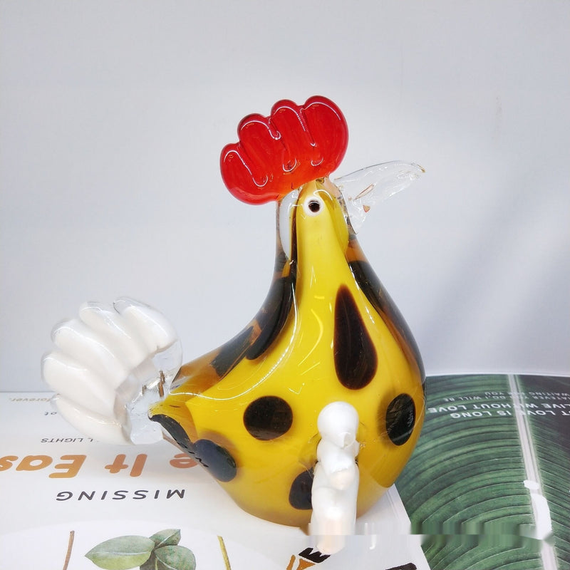 Ornamentos artesanais franceses antigos em esmalte.