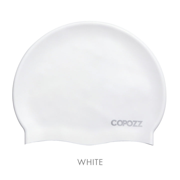 Waterproof Silicone Swim Cap for Long Hair with Ear Protection