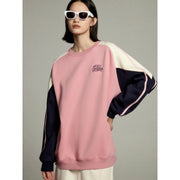 contrast stitching pullover, view 3 - MRSLM