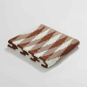 pixel style plaid cotton throw blanket, view 9 - MRSLM
