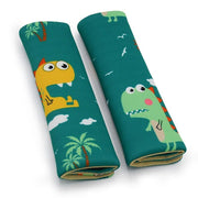 Dinosaur car seat belt pillow, view 2 - MRSLM