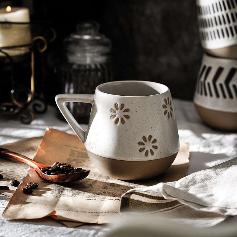 hand-painted ceramic mug, view 8 - MRSLM