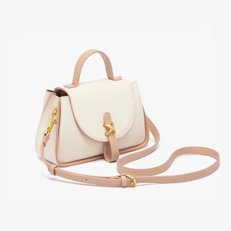 Luxuriöse Schultertasche aus Leder für Damen